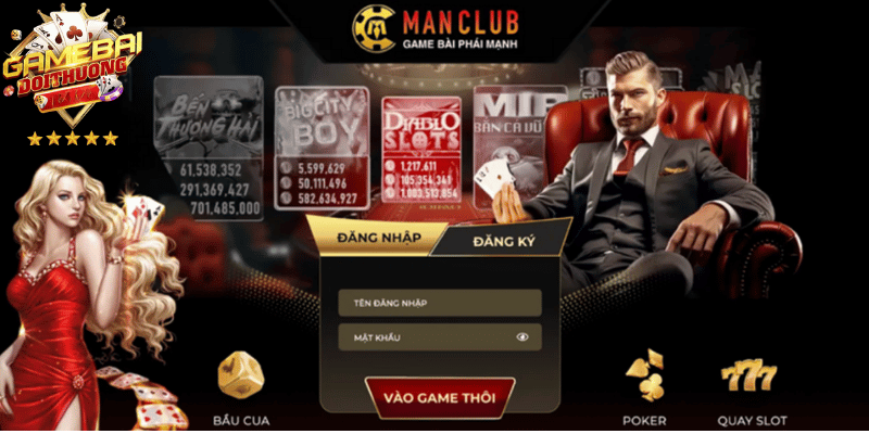 Manclub – Cổng Game Đổi Thưởng Dành Cho Phái Mạnh